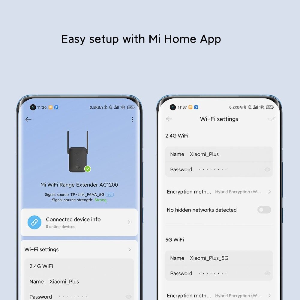 Thiết bị mở rộng WiFi Xiaomi MI AC1200 RA75 5Ghz phiên bản mới | BigBuy360 - bigbuy360.vn