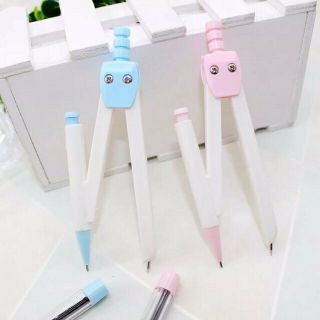[2chiec]Compa chì kim dành cho học sinh sơn tĩnh điện