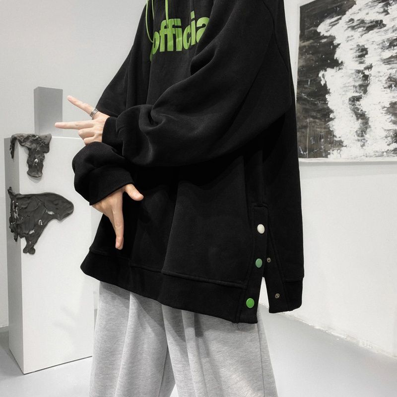 Áo Hoodie Nam Nữ Unisex Ulzzang ( Có nút bấm 2 bên) | WebRaoVat - webraovat.net.vn