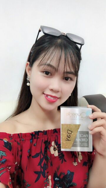 Kem dưỡng da cá hồi ban ngày - Queenie Skin