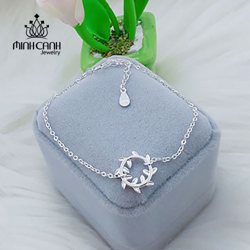 Lắc Tay Vòng Nguyệt Quế Bạc 925 - Minh Canh Jewelry