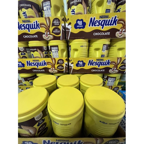 ❤️ Mẫu mới Bột Cacao Socola Nestle Nesquik Chocolate 1.275kg Mỹ Ca cao thượng hạng