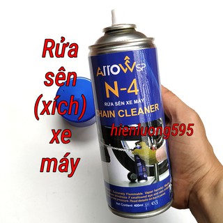 Bình xịt rửa sên (xích) xe máy Arrow