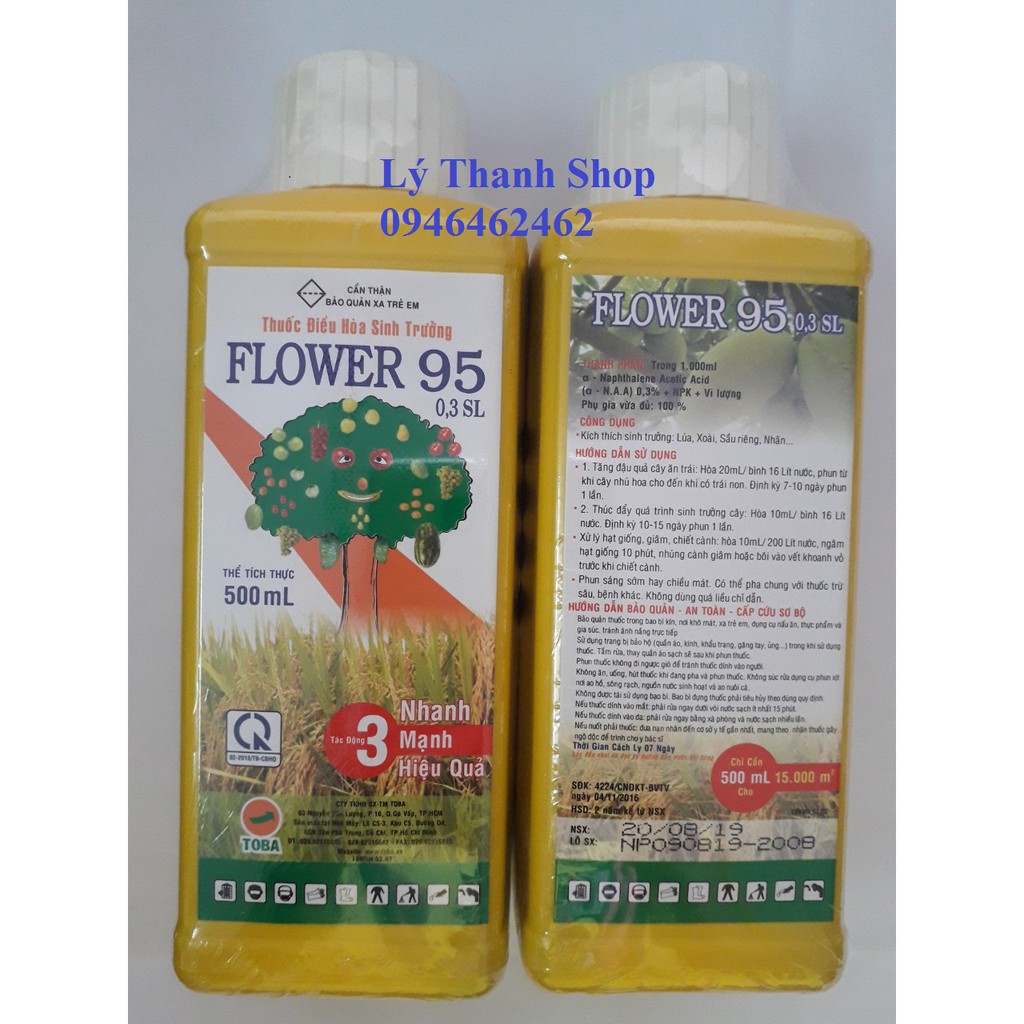 F95 500ml Đậu quả cây trồng