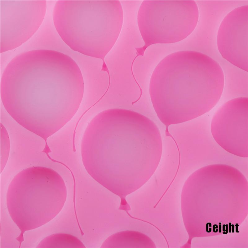 Khuôn Làm Bánh Chất Liệu Silicone Hình Bong Bóng 3D Dễ Thương