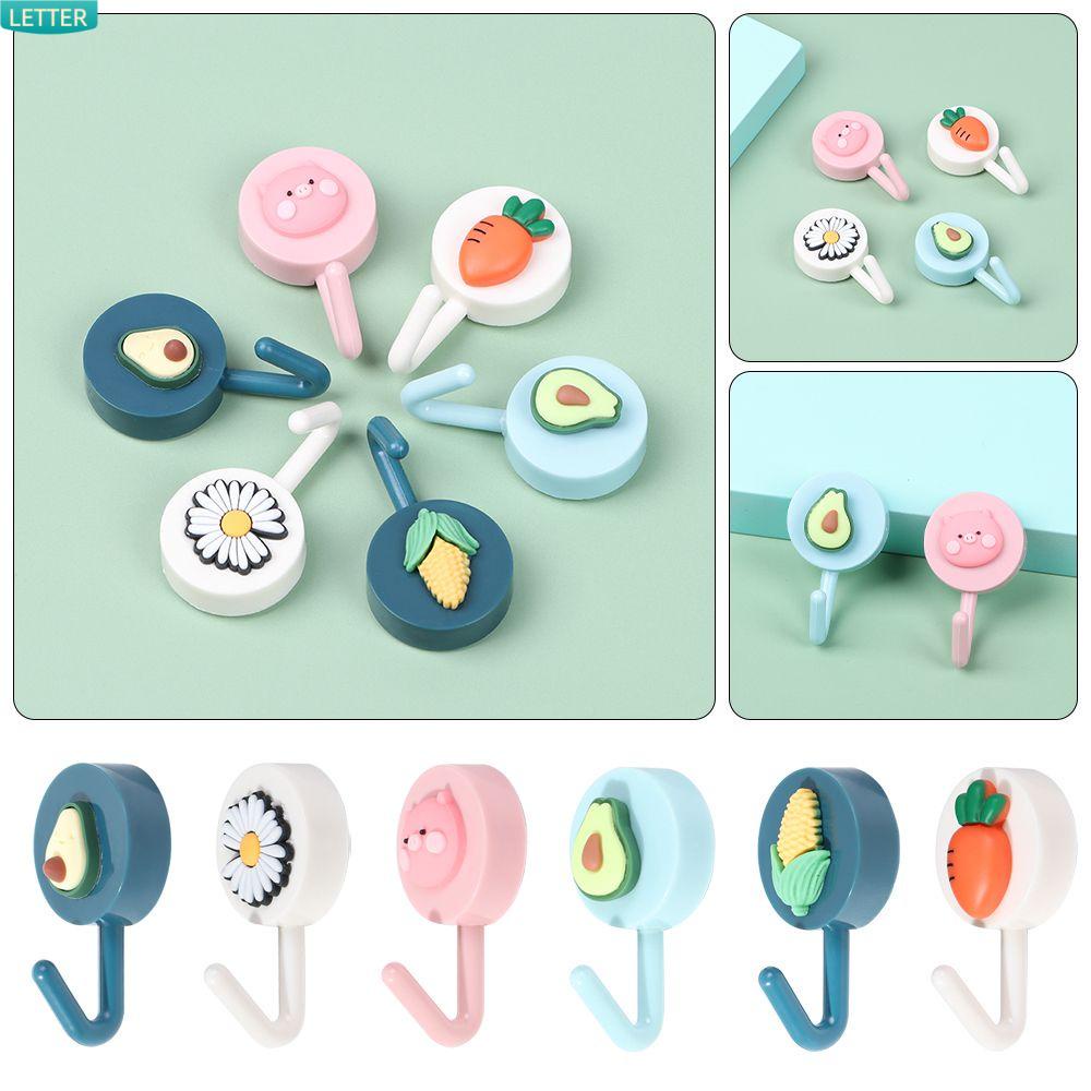 Giá Đỡ Treo Khăn Bằng Nhựa Gắn Tường Màu Trơn Không Cần Khoan Tiện Dụng