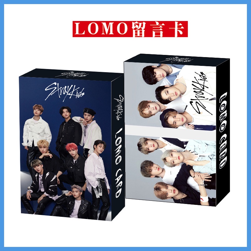 Hộp ảnh Lomo card Stray Kids 30 tấm