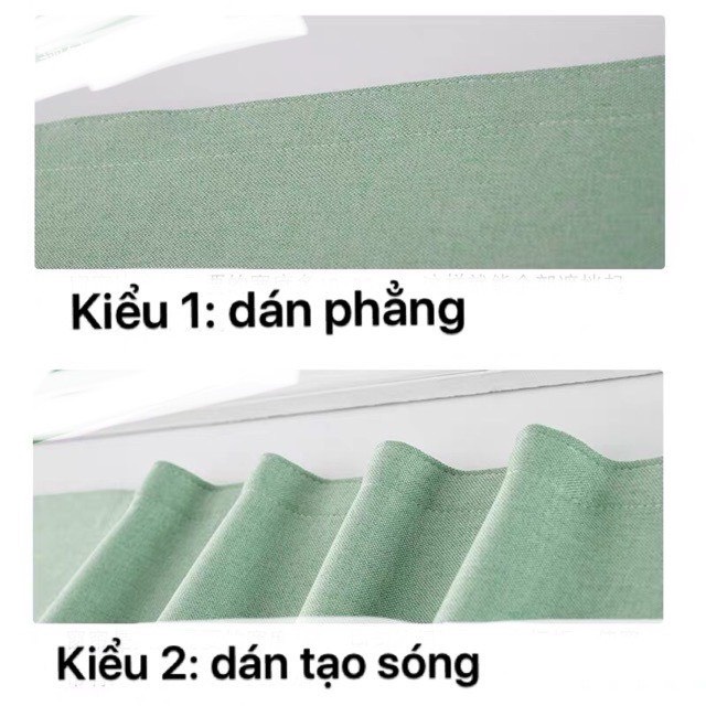 Rèm dán tường chất liệu vải cản sáng