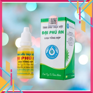 SET 3 CHAI TINH DẦU THỰC VẬT ĐẠI PHÚ AN⚡MIỄN PHÍ VẬN CHUYỂN⚡TINH DẦU THIÊN NHIÊN HỖ TRỢ NHỨC XƯƠNG KHỚP, XOANG HIỆU QUẢ