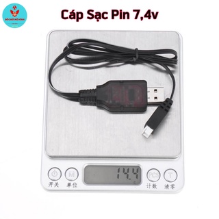 Cáp sạc pin lithium 7.4v - 11.1v cho các dòng đồ chơi mô hình - sạc pin 2s, 3s