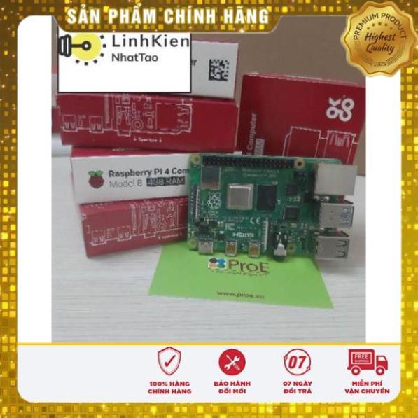 [Linh kiện] [Gía rẻ] Bộ Raspberry Pi 4 (Model B) bản 2GB/4GB RAM (Combo cơ bản), bảo hành 01 năm.