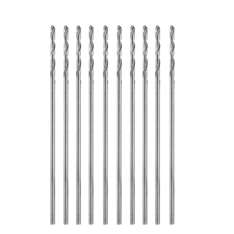 Bộ mũi khoan xoắn nhỏ HSS 0.8mm trục thẳng đa năng