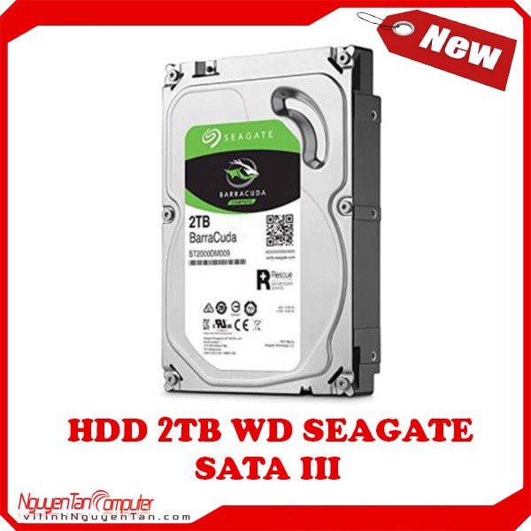 Ổ cứng HDD PC 2TB bảo hành 2 năm