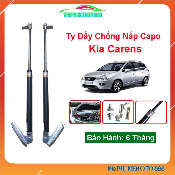 Ty capo Kia Carens hỗ trợ mở nắp ca pô tự động dễ dàng
