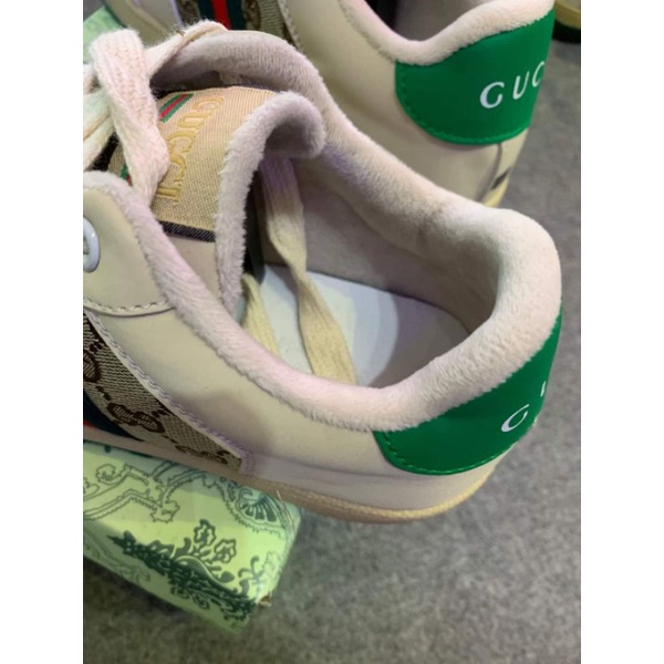 Giầy thể thao nam gucci fullbox hộp + giấy 3 liên sneakers bên trong lót lông đế cao su đúc 100% hàng cao cấp