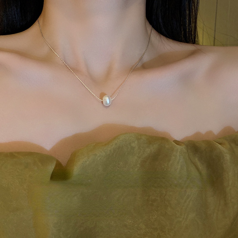 Vòng cổ Chuỗi Hạt Ngọc Trai Nhân Tạo Đơn Giản Thời Trang Cho Nữ