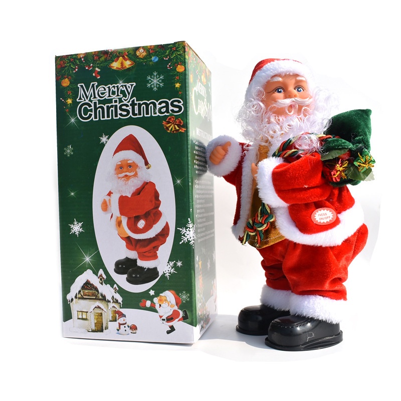 Đồ Chơi Đàn Ghita Hình Ông Già Noel Lắc Hông Phát Nhạc Vui Nhộn