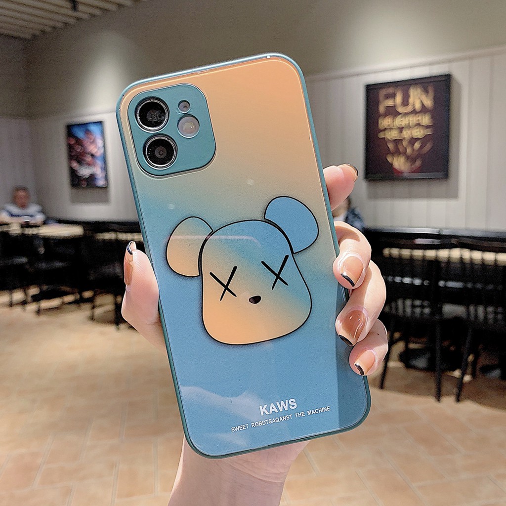 Ốp điện thoại họa tiết gấu KAWS cho Iphone 12 Pro Max 11 Pro Max Xs Max Xr X 7 8 Plus | BigBuy360 - bigbuy360.vn