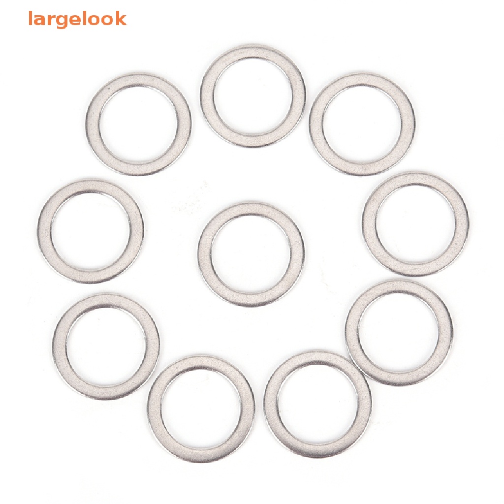 Set 10 Vòng Đệm Bằng Thép Không Gỉ Cho Bàn Đạp Xe Đạp