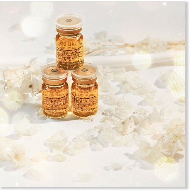 Tinh chất vàng 24K Steblanc Gold Perfection Ampoule - Phân Phối Bởi nhà Suga