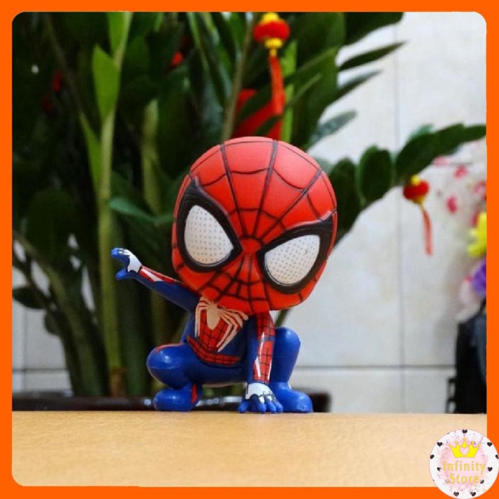 MÔ HÌNH SPIDER MAN CHIBI 8CM INFINY DECOR