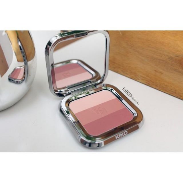 Phấn má hồng KIKO Shade Fusion mix 3 màu siêu iu, siêu xinh | BigBuy360 - bigbuy360.vn