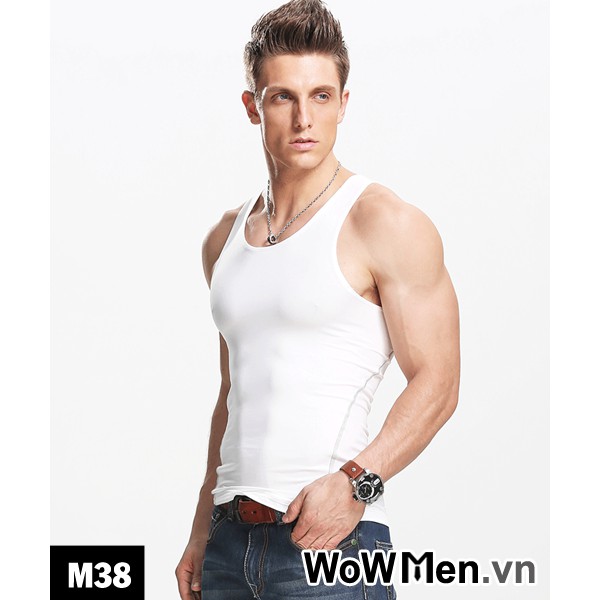 [Mã SKAMLTSM9 giảm 10% đơn 99K] Áo Ba Lỗ Tanktop Nam Ôm Body Tập Gym Thể Thao Đẹp Co Giãn 4 Chiều Chất Lượng Tốt