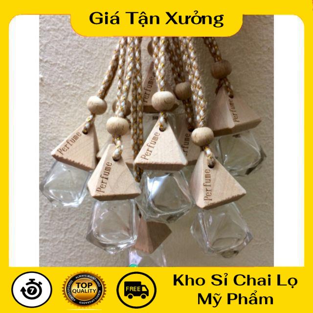 [TRÙM SỈ] Lọ đựng tinh dầu treo xe kim cương 10ml chiết dầu thơm , phụ kiện du lịch