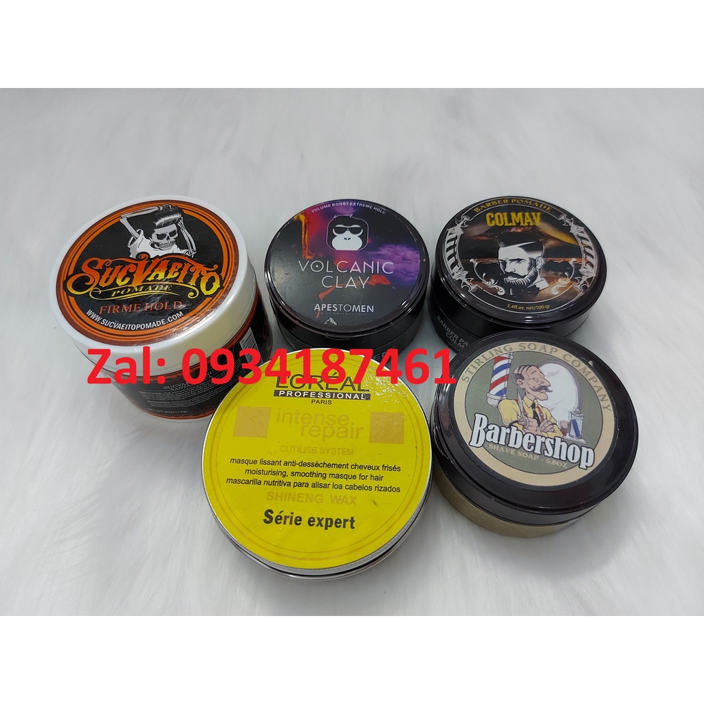 Wax giữ nếp tóc Lo real - Sucvaeito - VolcanicClay - Colman - Barbershop