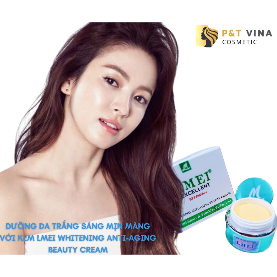[Chính Hãng] Kem Dưỡng Trắng Da Ngừa Mụn Lmei Whitening Anti -Aging Beauty Cream 20g | BigBuy360 - bigbuy360.vn