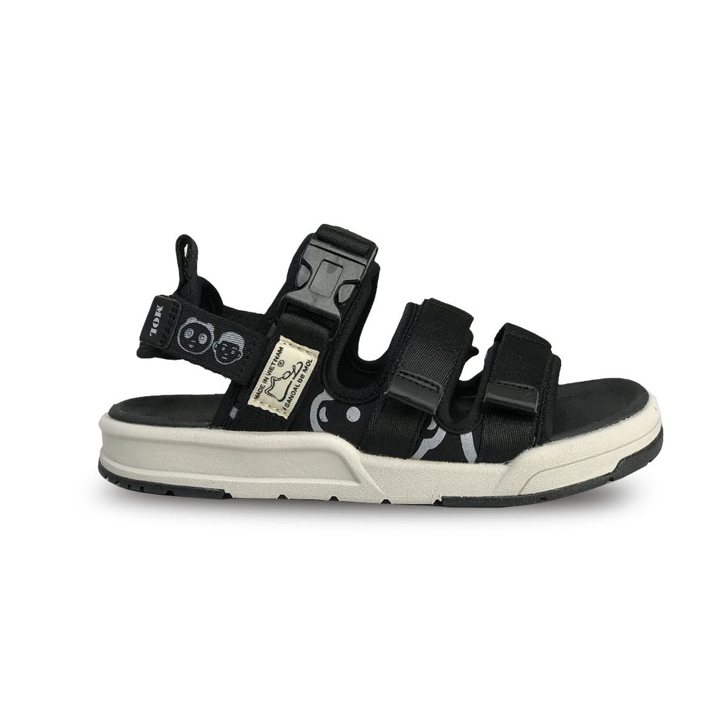Sandal Nữ Đế Cao 3 Quai Ngang, Quai Sau Có Thể Tháo Rời MS1801