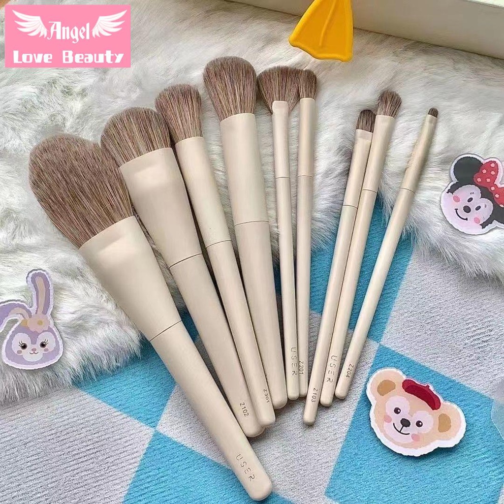 Bộ 3 / 14 Cọ Trang Điểm Siêu Mềm Cho Người Mới Bắt Đầu