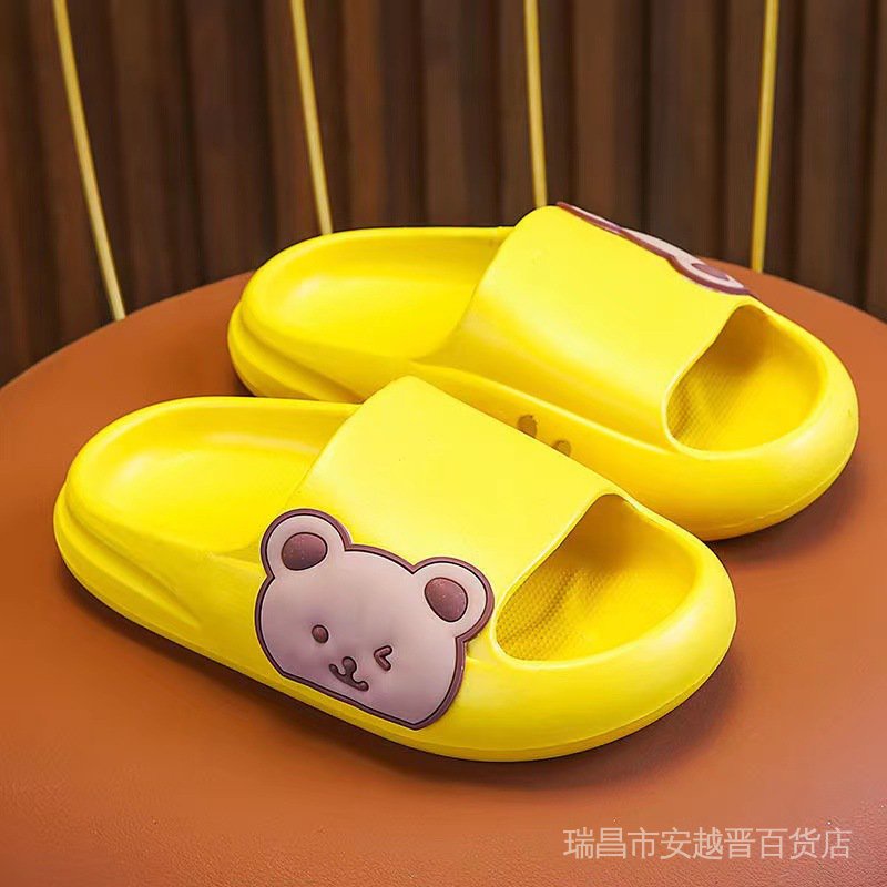 ✨Dép Đi Trong Nhà Đế Mềm Họa Tiết Hoạt Hình Dễ Thương Cho Bé