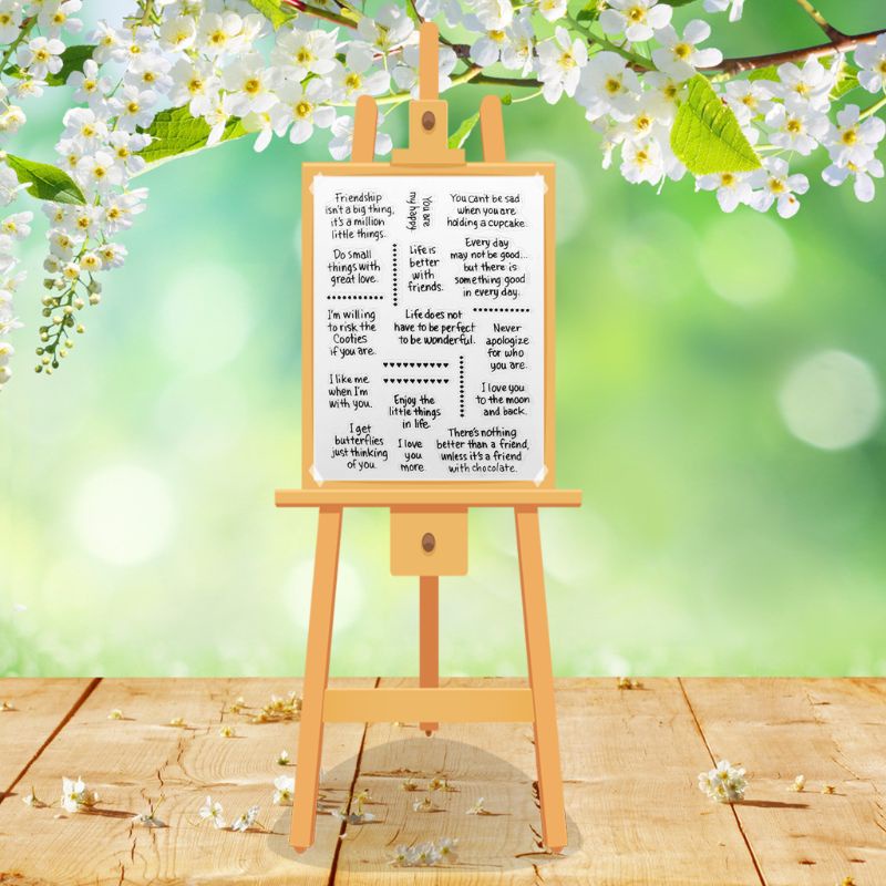 Con Dấu Silicone Trong Suốt Trang Trí Thủ Công