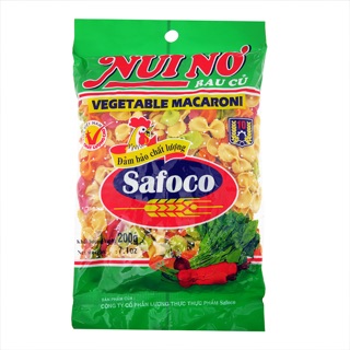Nui rau củ hình nơ Safoco gói 200g