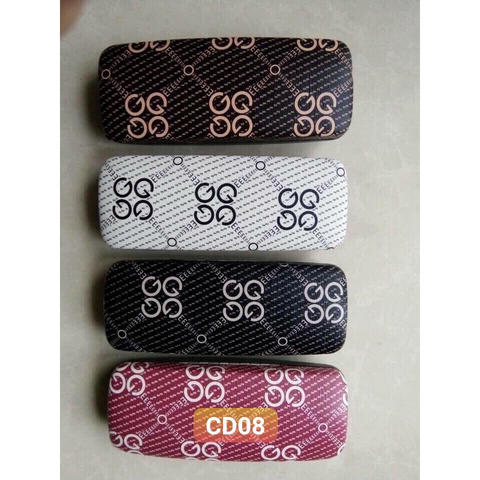 Hộp kính cận chống xốc giả daPu loại I cao cấp cực chắc chắn gửi họa tiết bất kỳ
