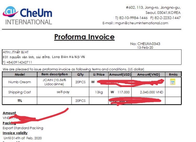 Kem Lăn Kim Xóa Xăm Hàn chuẩn Tem Xanh 10.56%