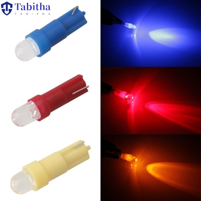 Bóng Đèn Led T5 COB 3D T5 Bằng Sứ Chuyên Dụng Cho Xe Hơi