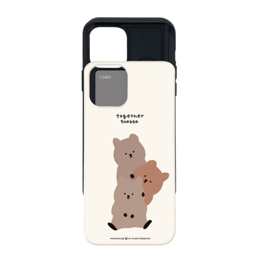 Tay cầm điện thoại hình MoMoCase Grips dễ thương cho Compatible for iPhone Samsung