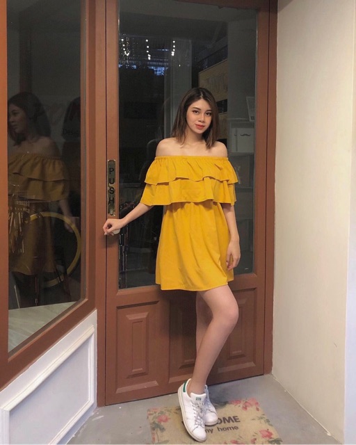 ĐẦM TRỄ VAI - ĐẦM LILY DRESS ( KÈM ẢNH THẬT TRẢI SÀN ) | BigBuy360 - bigbuy360.vn