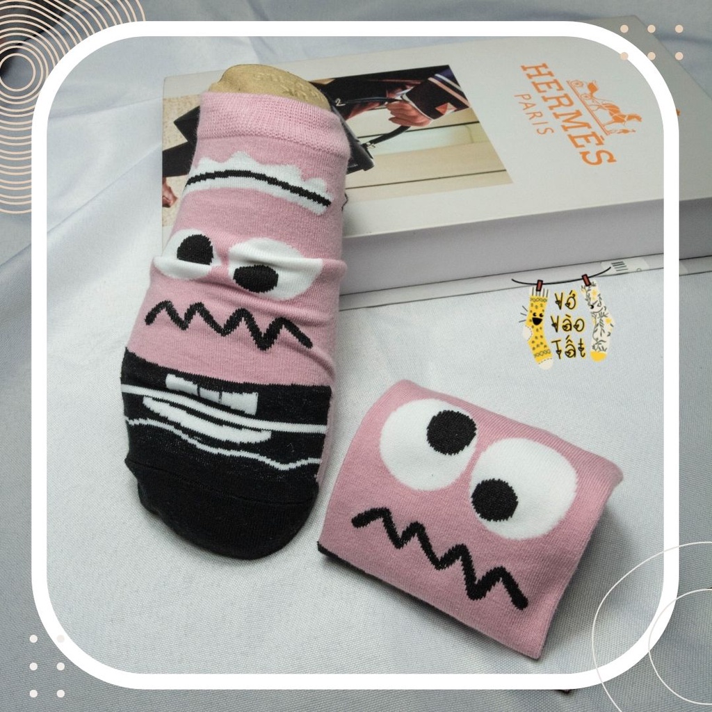 TẤT VỚ CỔ NGẮN EMO HÀI HƯỚC