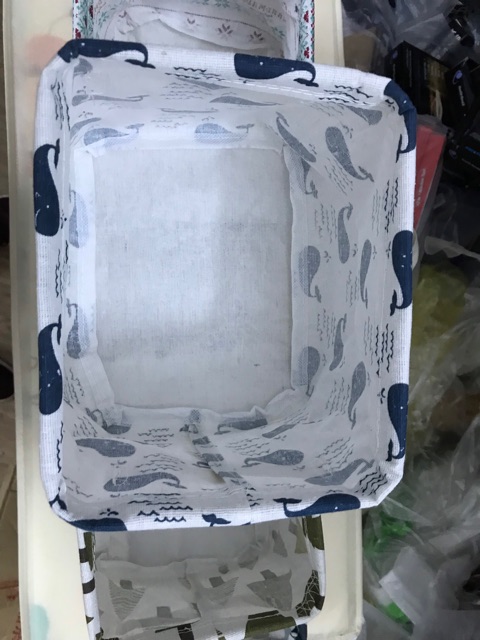 SÉT 3 GIỎ ĐỰNG ĐỒ ĐA NĂNG HOẠ TIẾT CU TE MẪU MỚI 2019