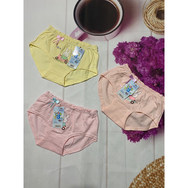 Quần lót cho bé gái, quần Chíp Cotton Siêu Xinh Cho Bé Gái