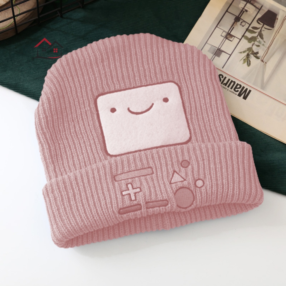 Mũ beanie Co Giãn In Họa Tiết Hoạt Hình Adventure Time Thời Trang Thu Đông Cho Nam Và Nữ