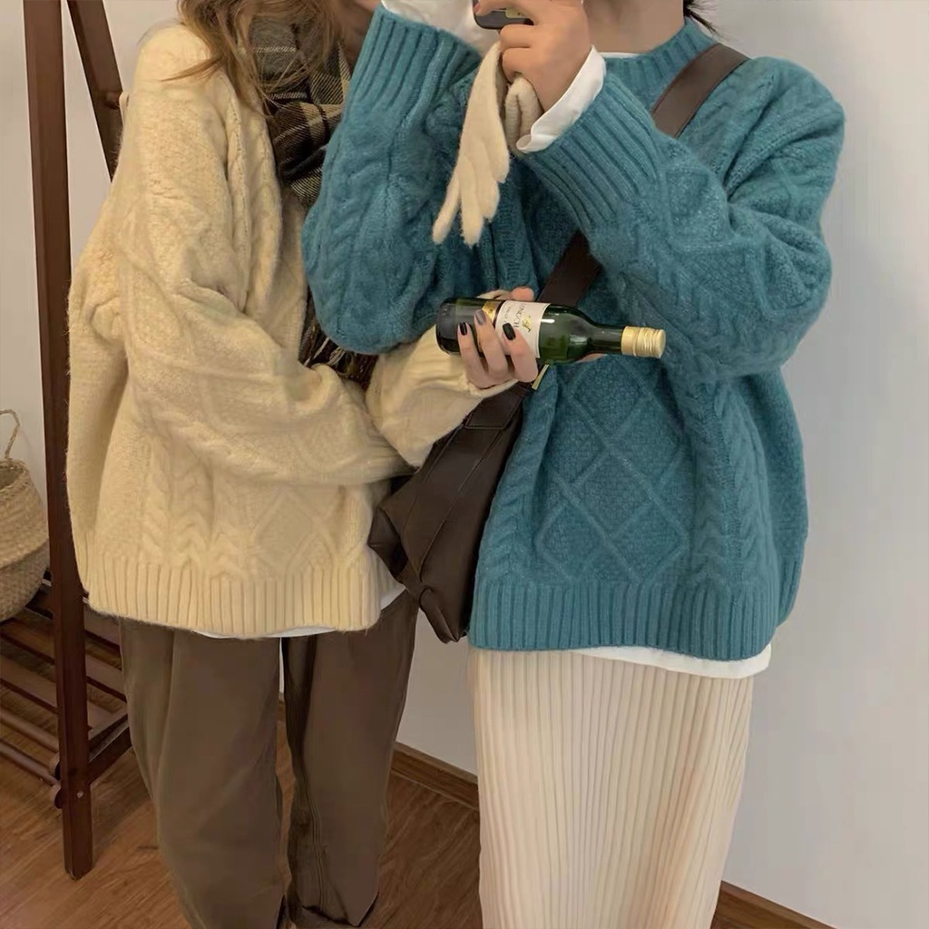 Áo len cổ tròn cho nữ Shop Haul - AL-G01 | BigBuy360 - bigbuy360.vn