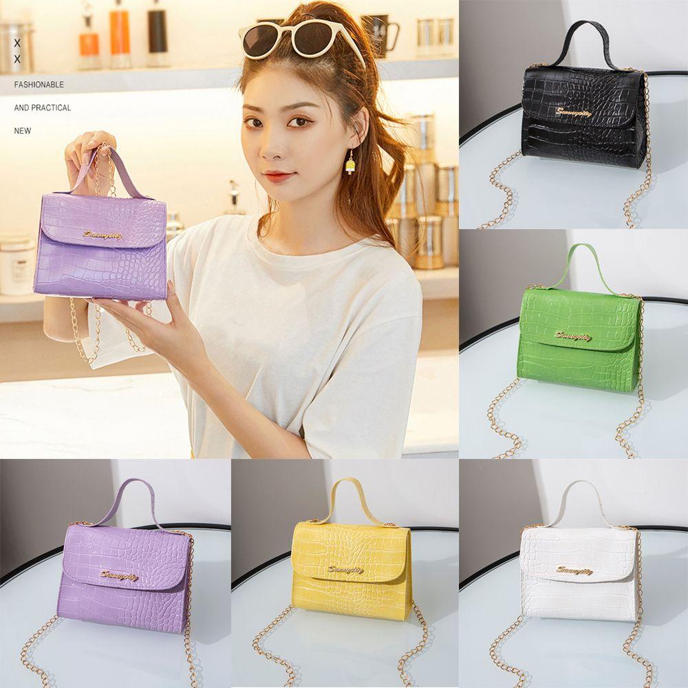 Túi Đeo Chéo Cỡ Lớn Màu Sắc Thời Trang