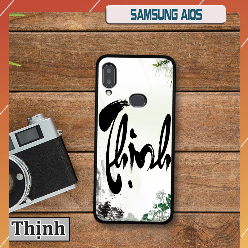 Ốp lưng Samsung Galaxy A10s - In chữ thư pháp