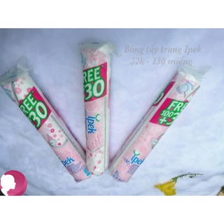 Bông tẩy trang Ipek 130 miếng