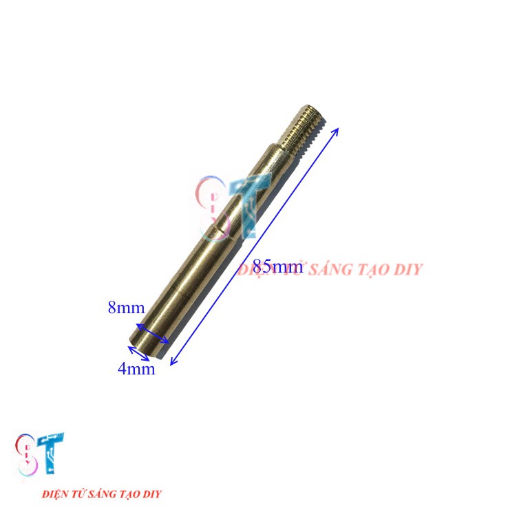 Khớp Nối Trục Chế Quạt 8mm Lỗ trục 3.17mm, 4mm