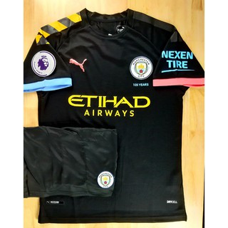 Bộ Áo bóng đá Mancity đen hàng Thailand chuẩn thi đấu 100%. Cam kết Y Hình - Nhận hàng Ok mới trả tiền - Hàng xịn nhất